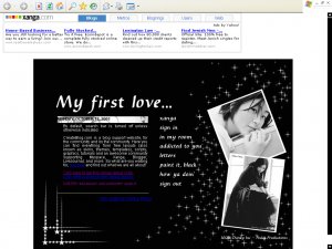 My First Love...